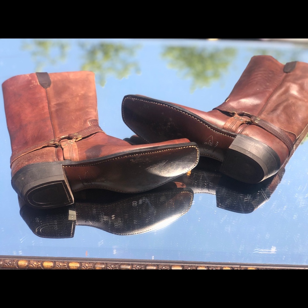 Vintage Cycling Boots